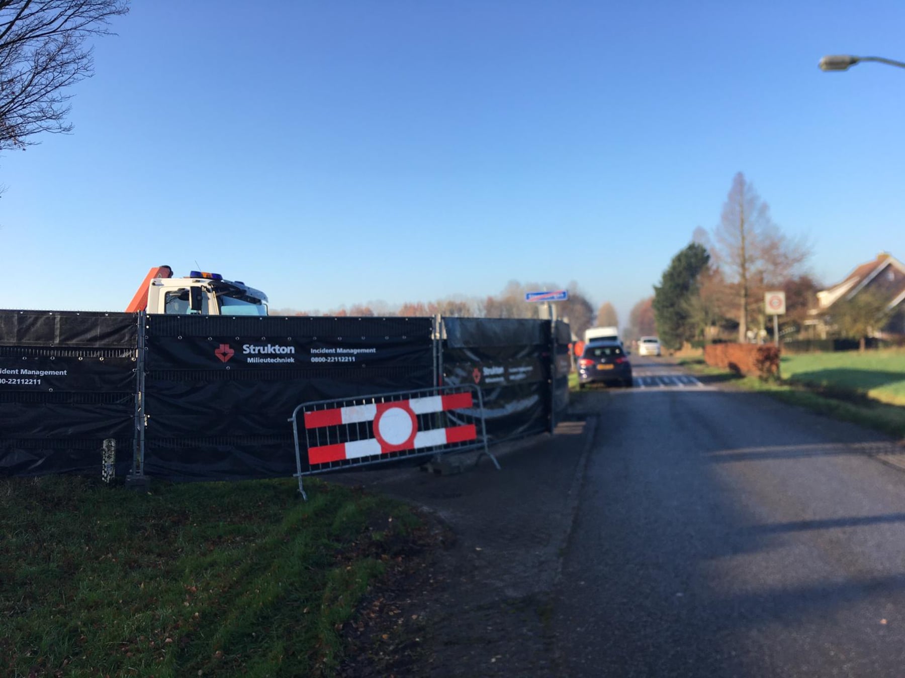 Een woning in Steenbergen wordt forensisch onderzocht in verband met de verdwenen Belg Johan van der Heyden.