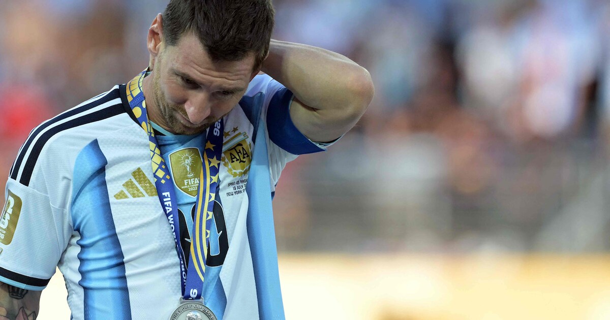 Lionel Messi Na Verloren WK finale Deze Wond Heeft Tijd Nodig Om Te 