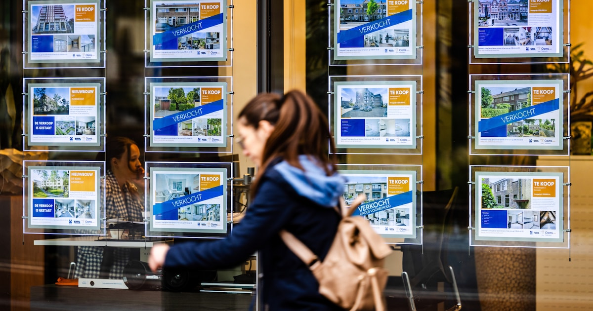 Starters op de woningmarkt moesten vorig jaar meer lenen voor huis in Oosterhout