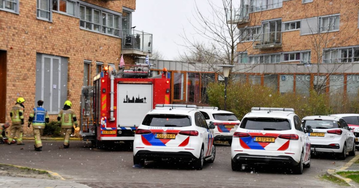 Klein smeulbrandje in flatgebouw in Goes snel geblust