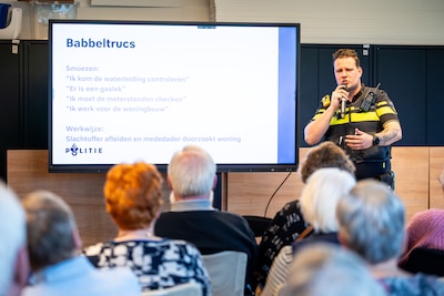 Voorlichtingsavond over babbeltrucs in Ossendrecht