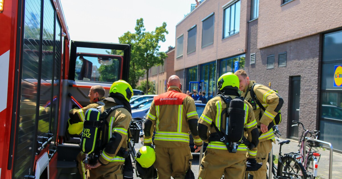 Gaslekkage op Koningin Wilhelminalaan in Gorinchem