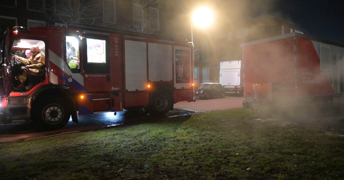 Nóg een dixitoilet in vlammen op in Breda, politie doet onderzoek