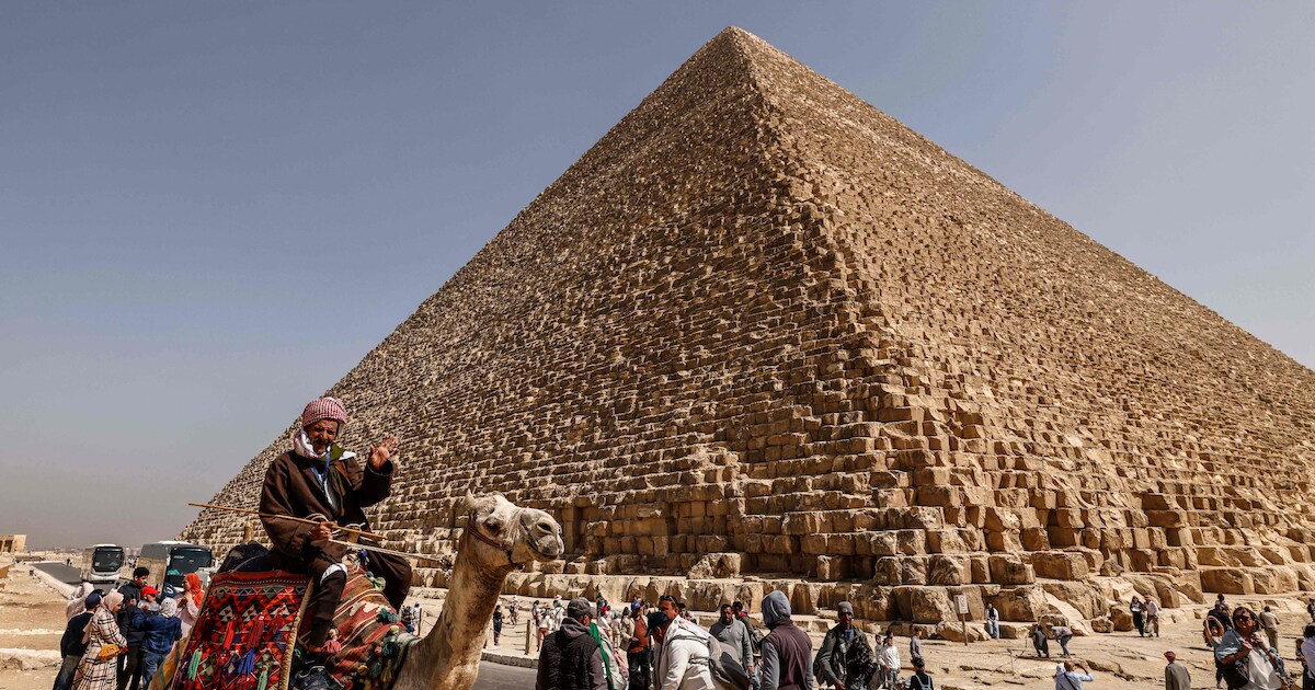 Verborgen gang ontdekt in 4500 jaar oude piramide van Cheops in Egypte ...