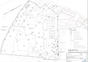 Bij de letters C en D op deze kaart is verontreiniging aangetroffen. Op deze locaties mogen geen woningen gebouwd worden.
