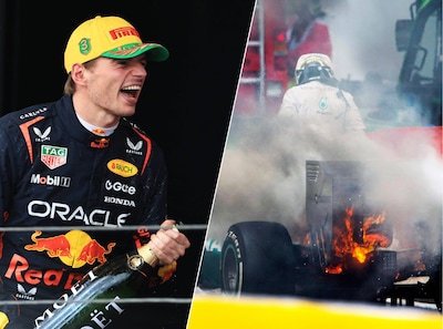 Van pitstraat naar podium: Max Verstappen in illuster rijtje én imposant record rijker na zeldzame inhaalrace