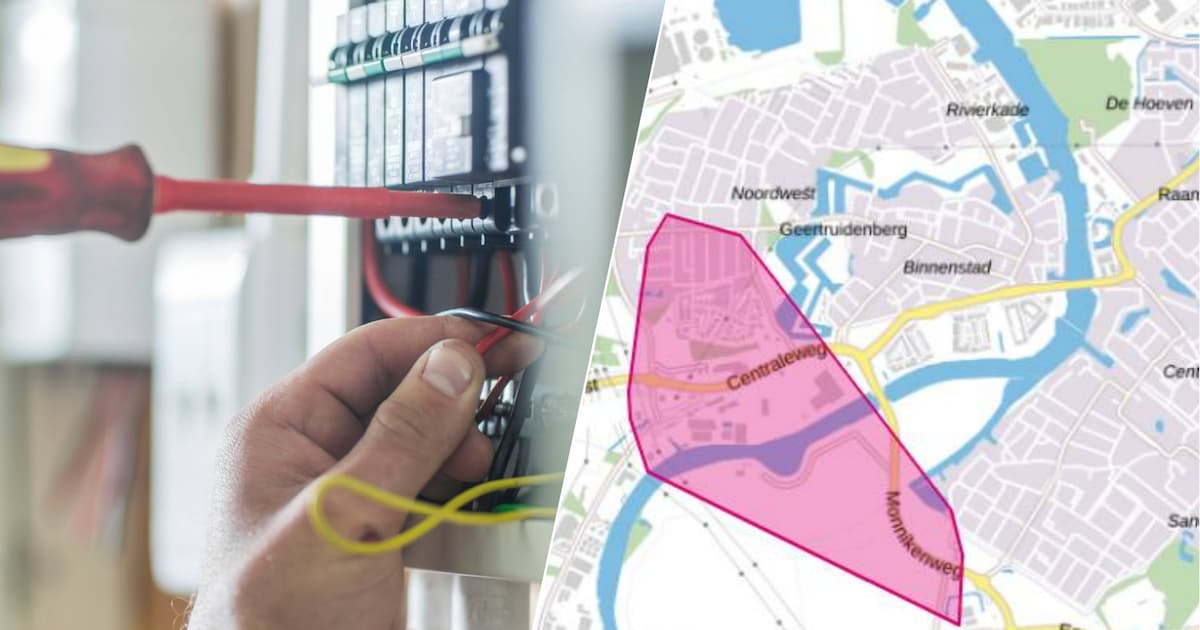 Honderden adressen hebben weer stroom na grote storing in Geertruidenberg en Raamsdonksveer