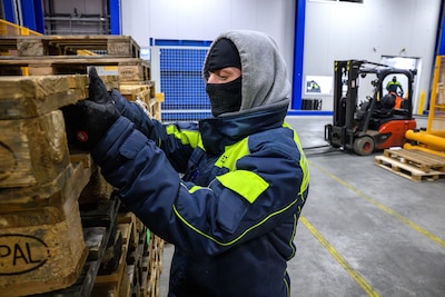 Werken in -25 graden koud? ‘Ja, maar soms heb ik het juist een beetje te warm’