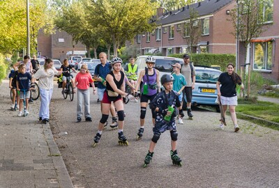 Skaters nemen even bezit van Oud-Beijerland tijdens Skate Fever