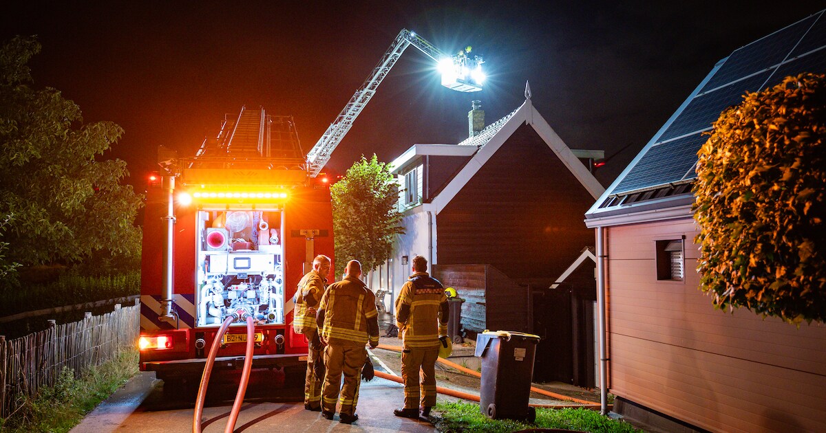 Woningbrand op Oosthoek in Piershil | Hoeksche Waard