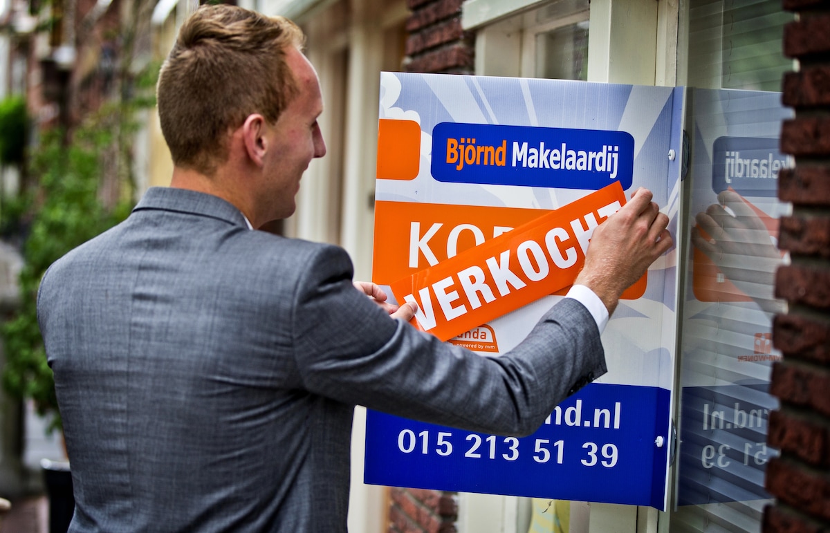 Het aantal verkochte woningen lag in de eerste drie maanden van 2025 op het hoogste niveau sinds de eerste drie maanden van 2021. Foto: ANP