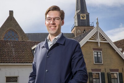 Christian (26) geeft les over de oorlog: ‘Gaat voor jongeren net zo voelen als de veldslagen van Napoleon’