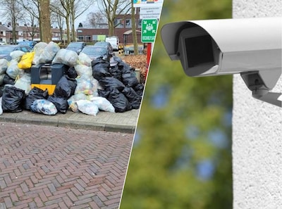 Camera’s bij Etten-Leurse containers voor afval om bijplaatsing en illegale stort vuil tegen te gaan