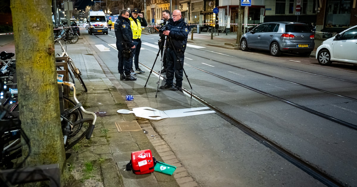 Voetganger aangereden op oversteekplaats op de Oudedijk in Rotterdam, bestuurder rijdt door