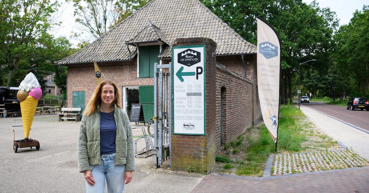 Boerin Anke ziet omzet verdwijnen door werkzaamheden voor haar deur: ‘Ik voelde het door mijn vinger