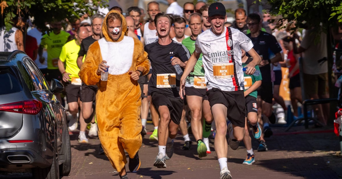 Zonnig debuut Hardloopfeest Oud-Beijerland: ‘Dit smaakt naar meer!’