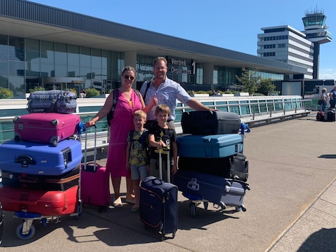 Hendrik en Marinda Borneman vlak voor hun vertrek naar Zambia.