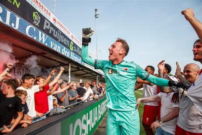 Keeper schiet Kozakken Boys verder na penaltythriller: ‘Heerlijk dat ik voor deze ontlading kon zorgen’