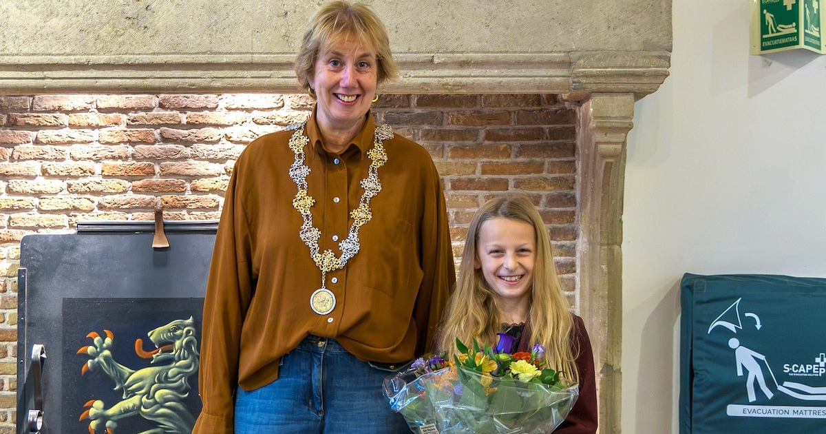Dit is de nieuwe Bergse kinderburgemeester