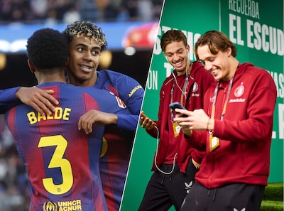 ‘Bij Barcelona sprongen we van onze stoel’: Feyenoorders Valente en Van den Elshout genieten van bijzondere loting