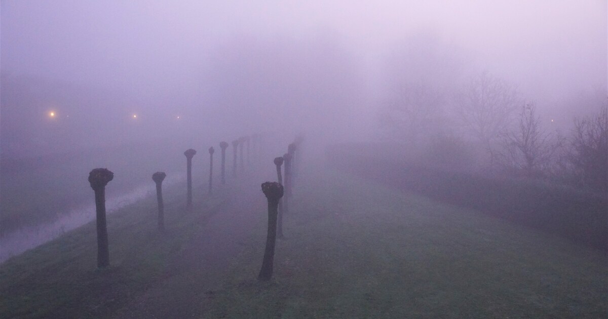 Stralend zonnig weer in Baarle-Nassau in de middag