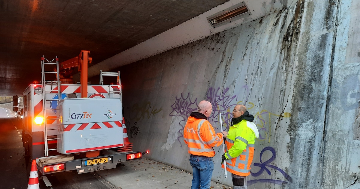 Eindelijk licht in tunnel Moerdijkse Postbaan: ‘Belangrijkste is dat Breda het nu hersteld heeft’