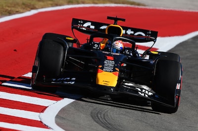 Red Bull onthult kleurstelling auto Max Verstappen in VS als eerbetoon aan nieuwe motorfabrikant