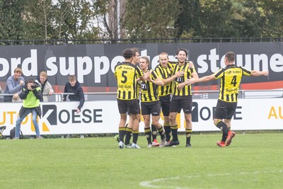 Rohit Bholasingh gevierde man bij Tholense Boys, maar moet na rode kaart toekijken