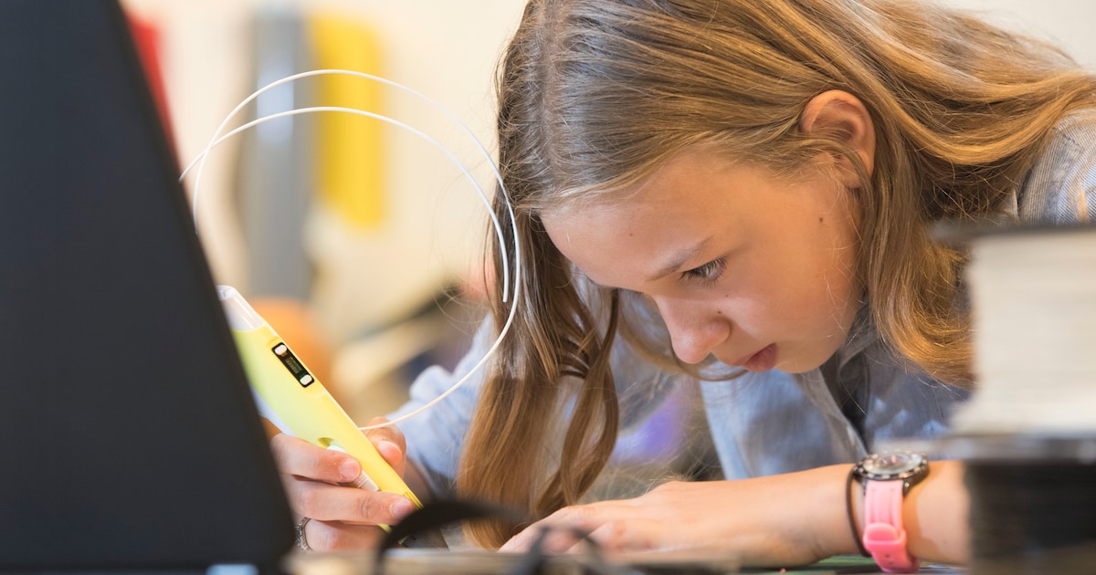 Workshop 3D-logo maken in Bibliotheek Hoeksche Waard