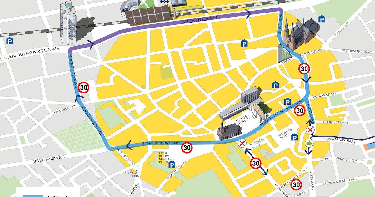 Sluipverkeer en ‘doods Korvel’ grootste zorgen bij autoluwer maken van cityring
