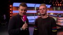 Dennis Schouten, hier met Wilfred Genee, met wie hij een vertrouwensband heeft. 