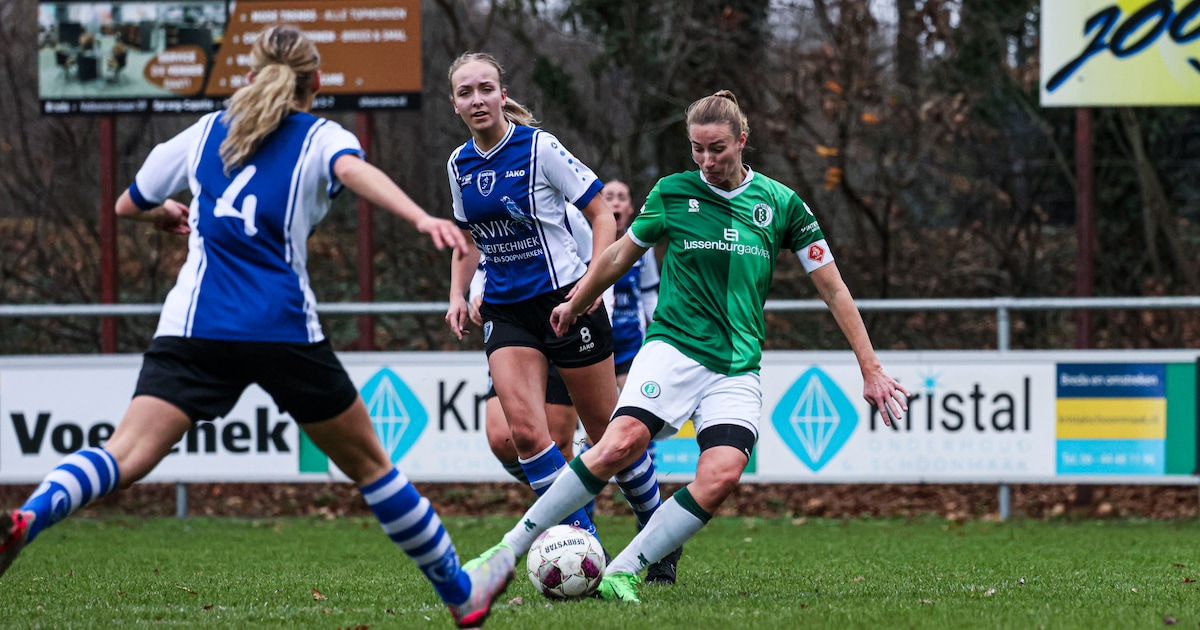 ‘Dramatisch’ Bavel wint dankzij drie doelpunten van Pleun van Ginneken: ‘Geloof zakte ver weg’