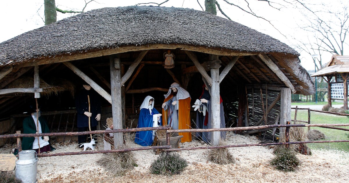 Kerststal in De Rips staat weer opgesteld
