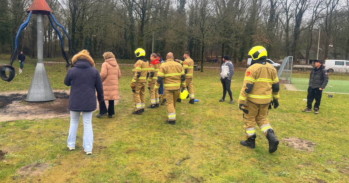 Brandstichting in speeltuin Vlijmen