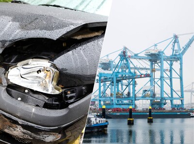 Bende opgerold die Amerikaanse sloopauto’s via de Rotterdamse haven naar Europa haalde en doorverkocht