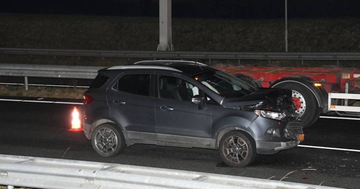 File na ongeval op N57 bij Middelburg
