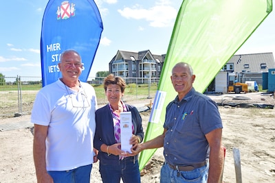 Bouw eerste woning aan Courtine gestart