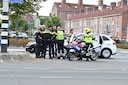 De scholier is met spoed naar het ziekenhuis vervoerd na het ongeluk op de Doornboslaan in Breda.