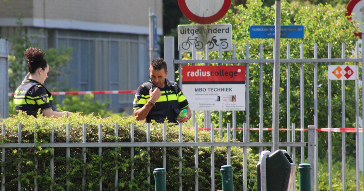Verdachte steekpartij Radius College langer vast | Breda | bndestem.nl