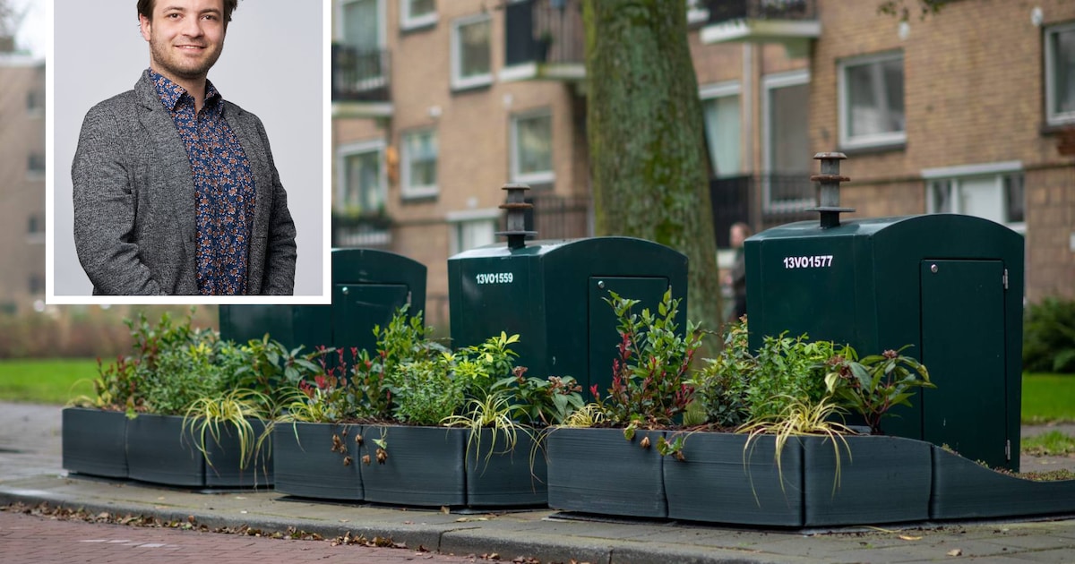 Van lelijke puist naar mooi plekje in de buurt: D66 wil containertuintjes in Middelburg in strijd te