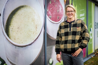 Hoe chef-kok Michka haar soep geschikt maakt voor de massa: ‘Je kunt ingrediënten niet zomaar vermen