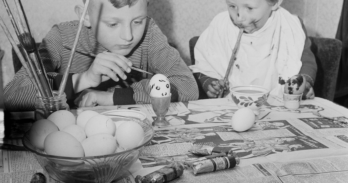 Eieroorlog op eerste paasdag