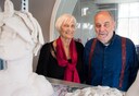 Piet Hohmann met zijn echtgenote Mary.