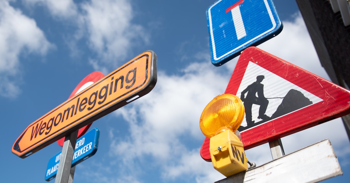 Wegenwerken in de Postbaan in Essen uitgesteld door het slechte weer