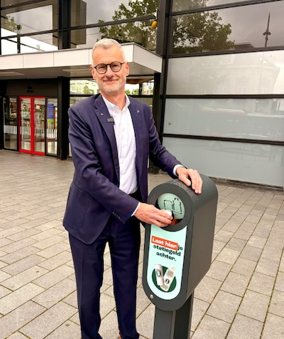 Bergen op Zoom plaatst statiegeldbakken tegen zwerfafval en schade aan afvalbakken