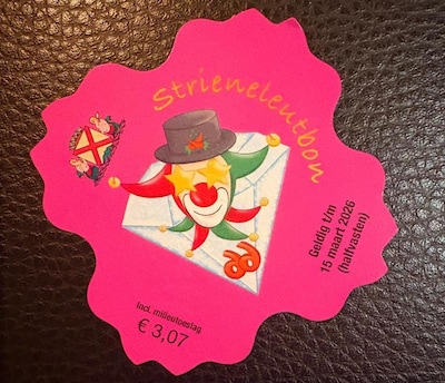 Strieneleutbon iets duurder dit jaar: ‘We ontkomen er niet aan’