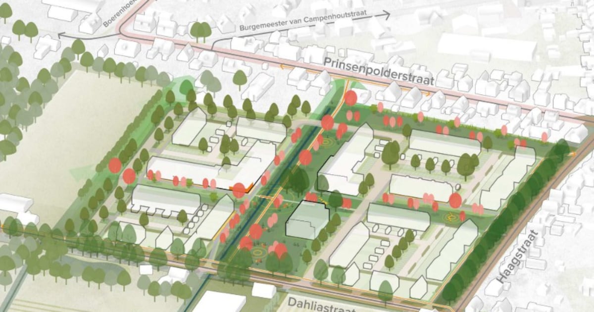 Nieuwe wijk in het noordwesten van Made krijgt 181 woningen, waaronder 99 appartementen