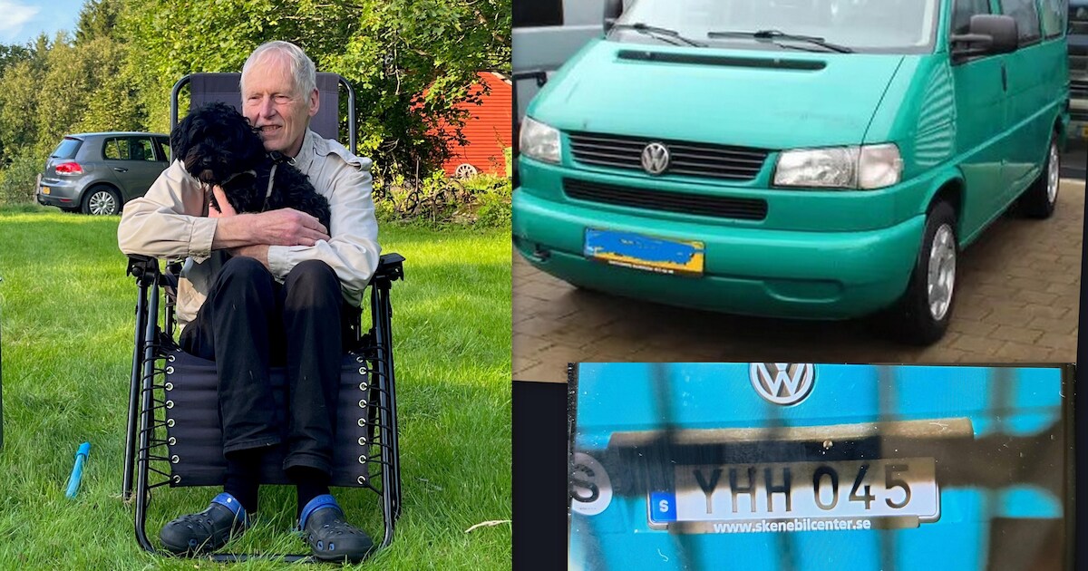 Dementerende man die wegreed bij supermarkt toen zijn vrouw boodschappen deed is weer gevonden