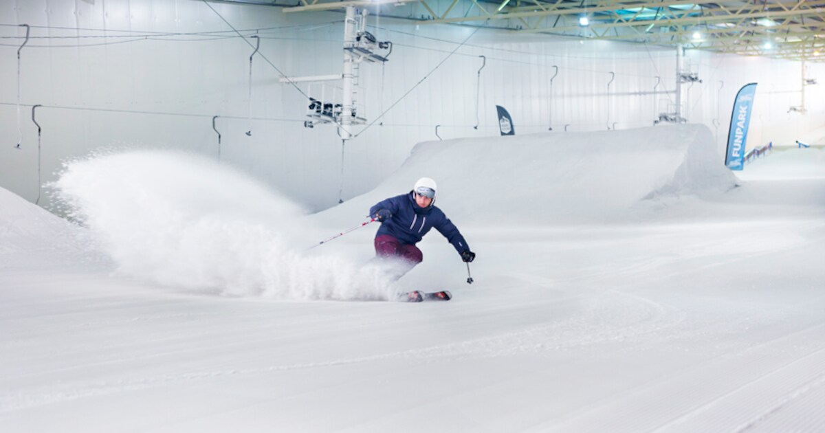 Slechte sneeuw in skigebieden zorgt voor grote drukte bij SnowWorld in ...