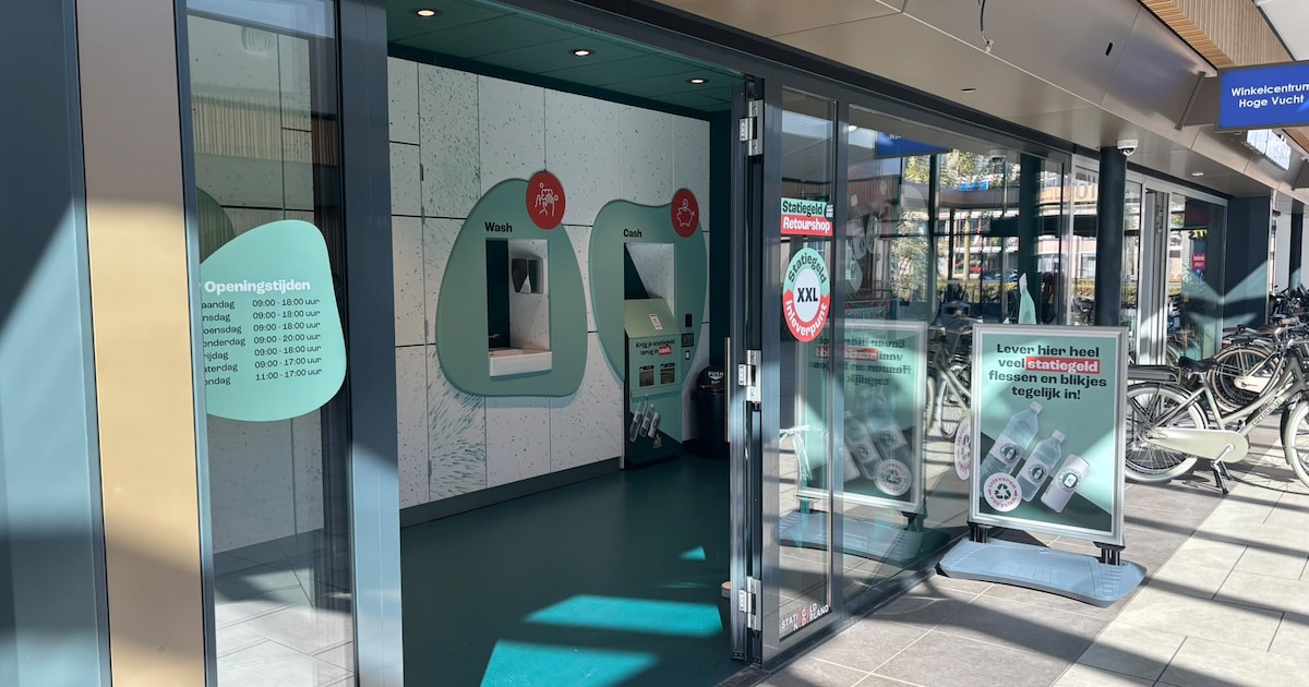 Hallo statiegeld: in deze nieuwe winkel lever je blikjes en flessen in